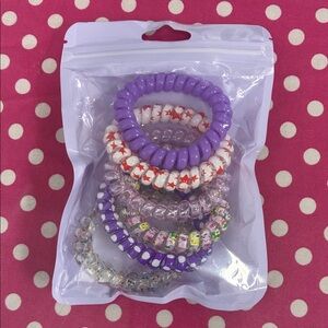 Set of Colorful Hair Ties
